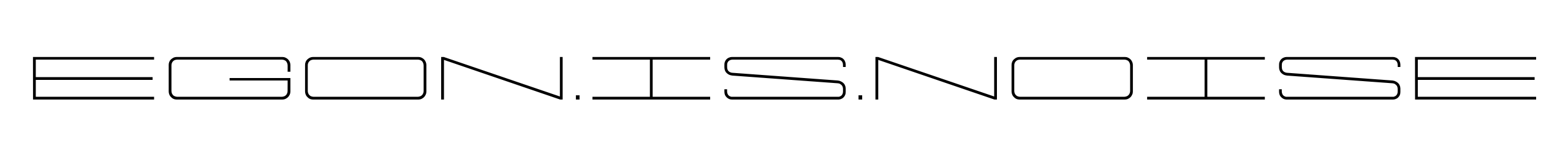 egonisnoise